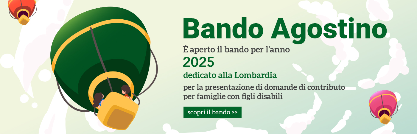 Bando agostino 2025 la mongolfiera odv lombardia contributi famiglie figli disabili